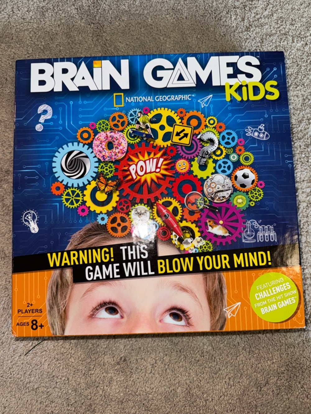 National Geographic Brain Games Kids Board Game